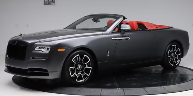 Ja Morant 2020 Rolls-Royce Dawn Black Badge - Via millermotorcars.com